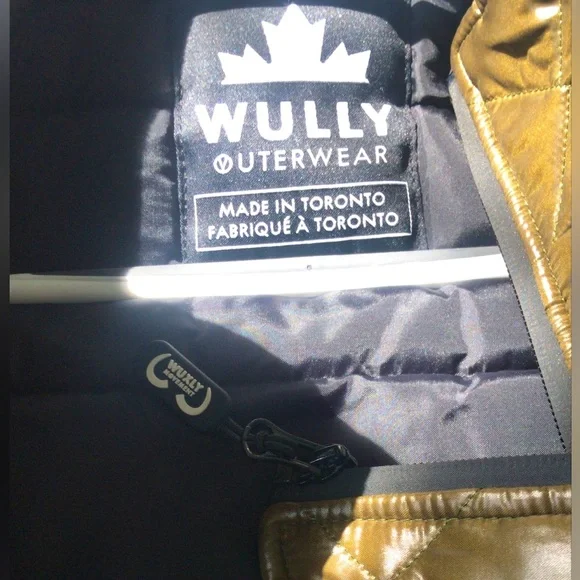 WULLY OUTERWEAR Quilted Olive Green Vest, M - Picture 3 of 5